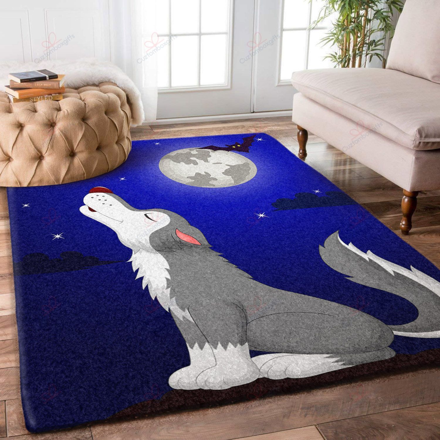 Cute Wolf Cartoon Rug Sport Decor Gift Floor Decor Living Room Carpet Rug Area Rug - c8dddba8c7a9 Cute Wolf Cartoon Rug Sport Decor Gift Floor Decor Living Room Carpet Rug Area Rug - c8dddba8c7a9 Wolf Rectangle Area Rug