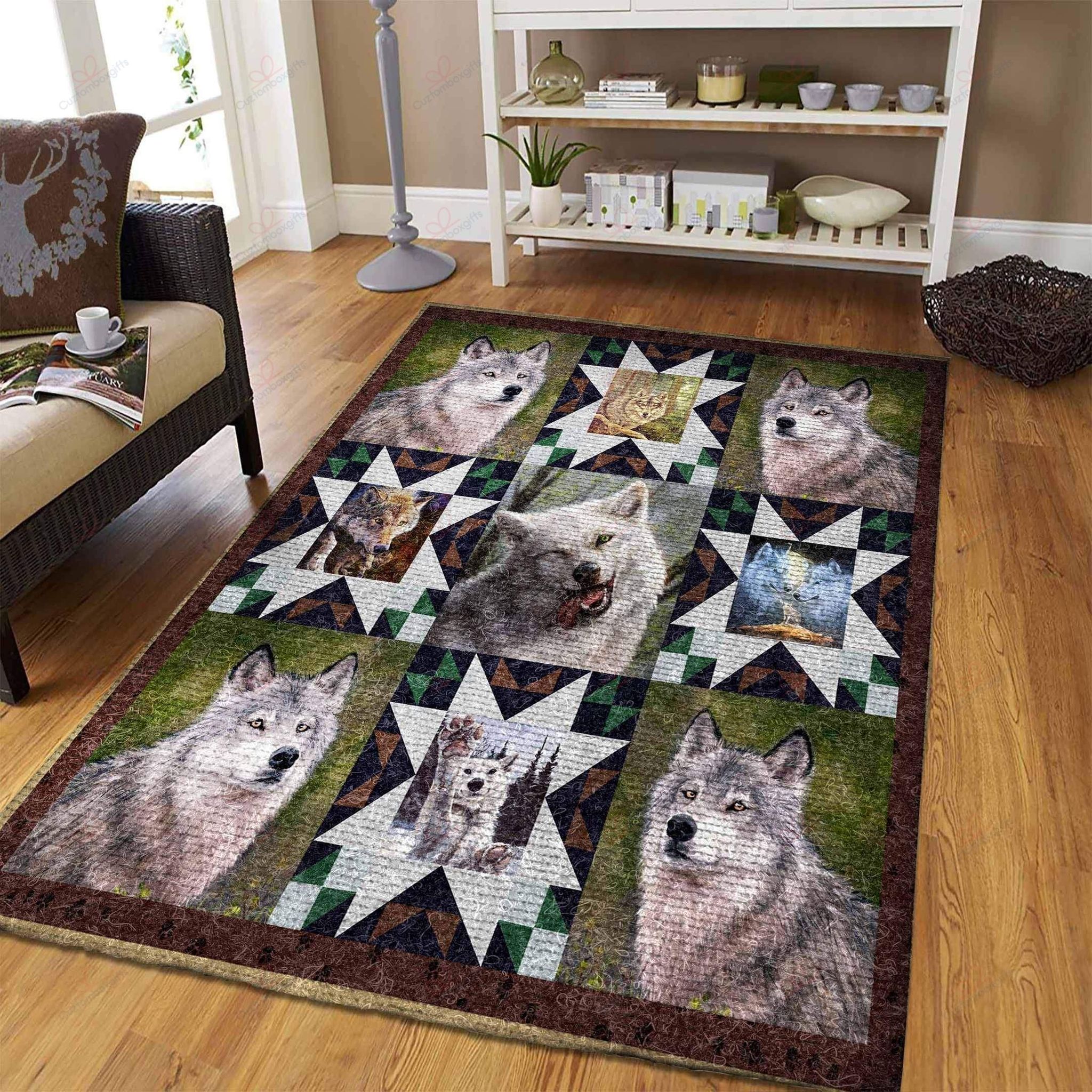 Cute Wolf Rug Sport Decor Gift Floor Decor Living Room Carpet Rug Area Rug - b7997224846b Cute Wolf Rug Sport Decor Gift Floor Decor Living Room Carpet Rug Area Rug - b7997224846b Wolf Rectangle Area Rug