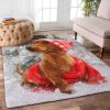 Dachshund Christmas Rug Sport Decor Gift Floor Decor Living Room Carpet Rug Area Rug - 938ba2822d94 Dachshund Rectangle Area Rug