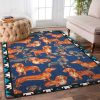 Dachshund Rug Sport Decor Gift Floor Decor Living Room Carpet Rug Area Rug - e4a86ef6144a Dachshund Rectangle Area Rug