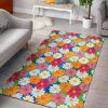 Daisy Pattern Rug Sport Decor Gift Floor Decor Living Room Carpet Rug Area Rug - e22971b977a6 Daisy Rectangle Area Rug