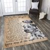Dalmatian I Never Left You Rug Sport Decor Gift Floor Decor Living Room Carpet Rug Area Rug - 67f2c92d9f14 Dalmatian Rectangle Area Rug