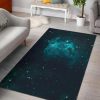 Dark Teal Galaxy Space Rug Sport Decor Gift Floor Decor Living Room Carpet Rug Area Rug - c694e5d9d19f Galaxy Rectangle Area Rug