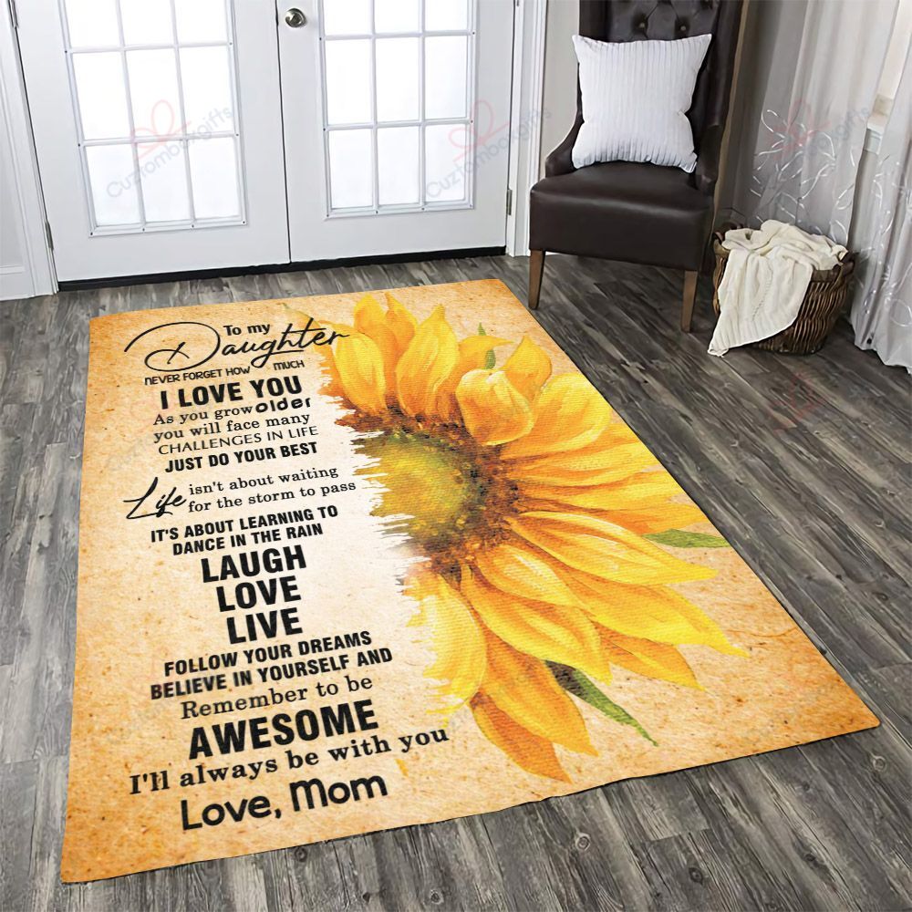 Daughter Mom Never Forget That I Love You Rug Sport Decor Gift Floor Decor Living Room Carpet Rug Area Rug - e7a9f3e5fae3 Daughter Mom Never Forget That I Love You Rug Sport Decor Gift Floor Decor Living Room Carpet Rug Area Rug - e7a9f3e5fae3 Mom Rectangle Area Rug