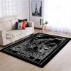 Death Card Rug Sport Decor Gift Floor Decor Living Room Carpet Rug Area Rug - 8789c535a6c8 Freestyle Rectangle Area Rug