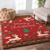 Deer Christmas Rug Sport Decor Gift Floor Decor Living Room Carpet Rug Area Rug - 79c0be46df04 Deer Rectangle Area Rug