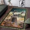 Deer Hunting 1 Rug Sport Decor Gift Floor Decor Living Room Carpet Rug Area Rug - 5653558a4412 Deer Hunting Rectangle Area Rug