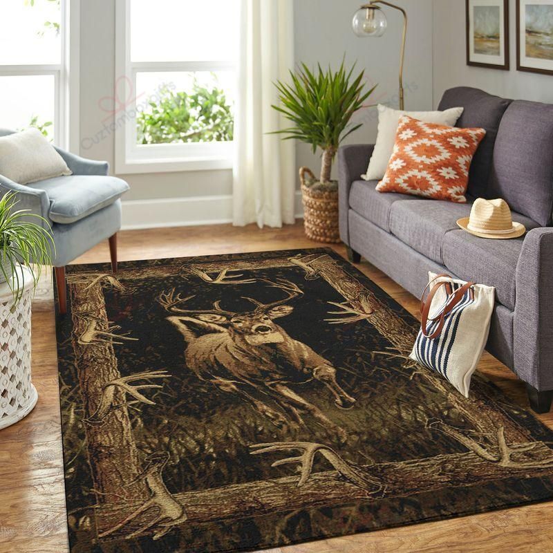 Deer Painting Rug Sport Decor Gift Floor Decor Living Room Carpet Rug Area Rug - d3e2de078c0e Deer Painting Rug Sport Decor Gift Floor Decor Living Room Carpet Rug Area Rug - d3e2de078c0e Deer Rectangle Area Rug