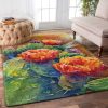Desert Bloom Cactus And Hummingbird Rug Sport Decor Gift Floor Decor Living Room Carpet Rug Area Rug - e77f2a090764 Hummingbird Rectangle Area Rug