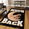 Dinosaur Mom And Baby Love You To The Moon And Back Rug Sport Decor Gift Floor Decor Living Room Carpet Rug Area Rug - 2d2b73aa3249 Dinosaur Rectangle Area Rug