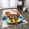 Dinosaurs Sunset Rug Sport Decor Gift Floor Decor Living Room Carpet Rug Area Rug - 1f0ff50afcaf Dinosaur Rectangle Area Rug