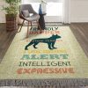 Dog 6 Rug Sport Decor Gift Floor Decor Living Room Carpet Rug Area Rug - 1ac8c3ed848a Dog Rectangle Area Rug