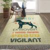 Dog And Boxer Rug Sport Decor Gift Floor Decor Living Room Carpet Rug Area Rug - ed56488c673b Boxer Dog Rectangle Area Rug