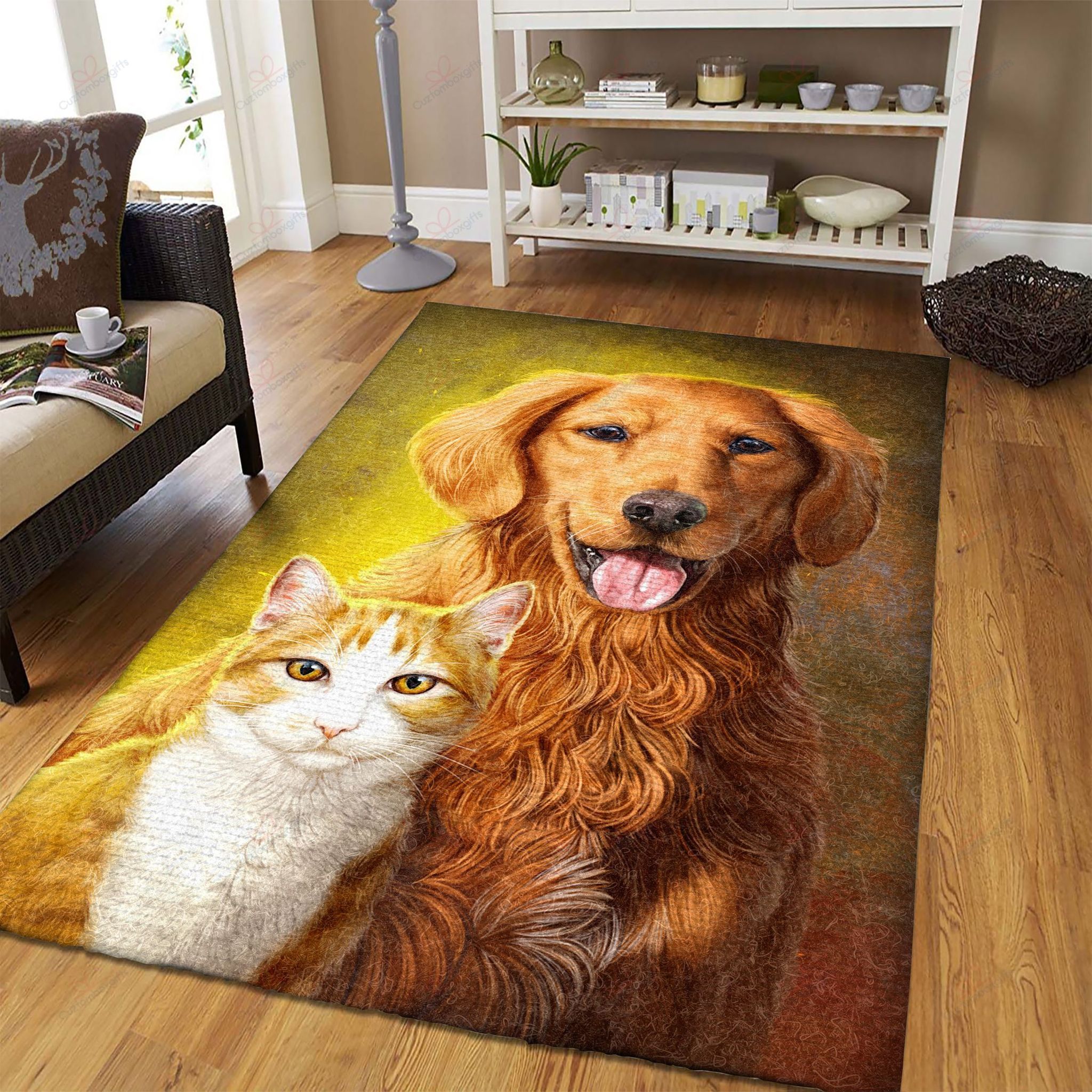 Dog And Cat Beutiful Rug Sport Decor Gift Floor Decor Living Room Carpet Rug Area Rug - c54d78a30584 Dog And Cat Beutiful Rug Sport Decor Gift Floor Decor Living Room Carpet Rug Area Rug - c54d78a30584 Dog and Cat Rectangle Area Rug