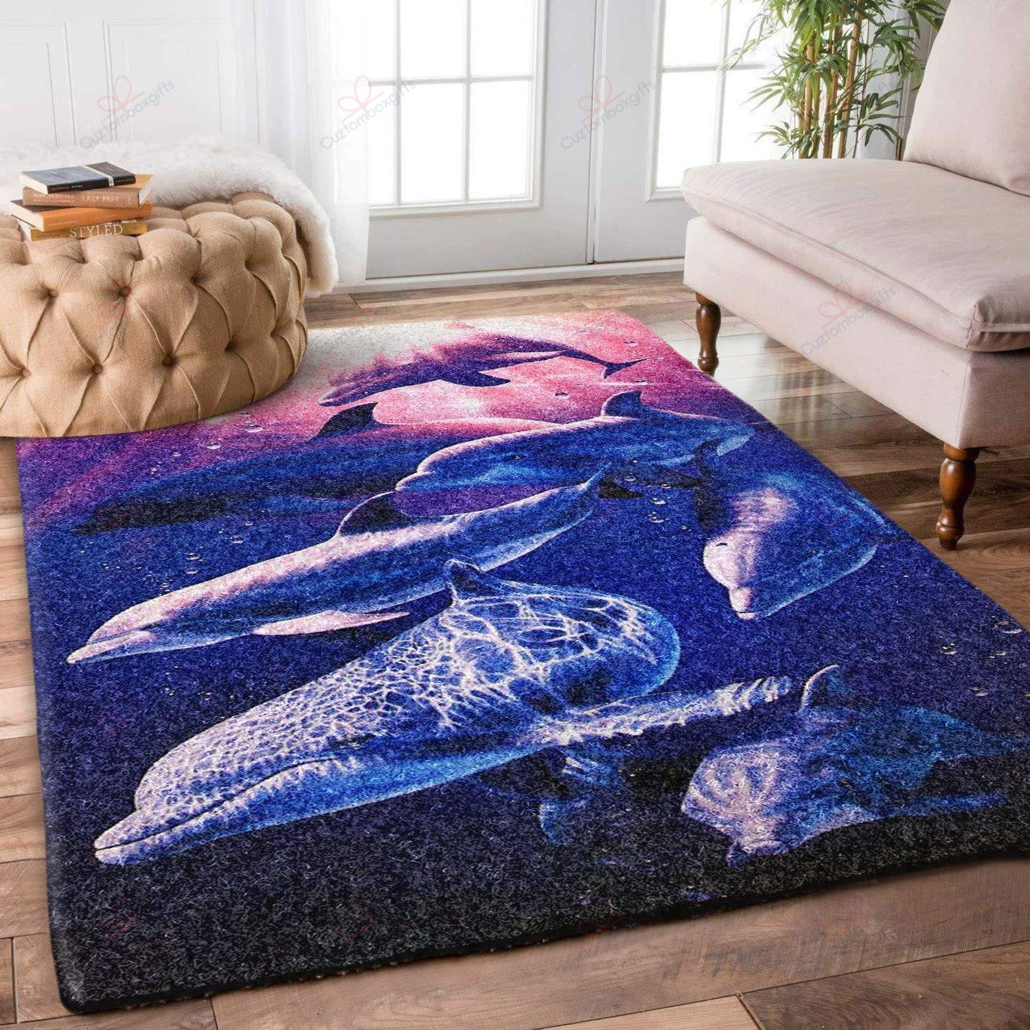 Dolphin Rug Sport Decor Gift Floor Decor Living Room Carpet Rug Area Rug - 6db14d084f28 Dolphin Rug Sport Decor Gift Floor Decor Living Room Carpet Rug Area Rug - 6db14d084f28 Dolphin Rectangle Area Rug