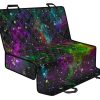 Abstract Dark Galaxy Space Print Pet Car Back Seat Cover - 8912c7986c21