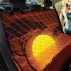 African Savanna Sunset Scenery Design Car Back Seat Cover Dog Car Seat Covers - 2731c2f63e06