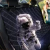 Astronaut Floating In Outer Space Design Car Back Seat Cover Dog Car Seat Covers - 52f899143deb