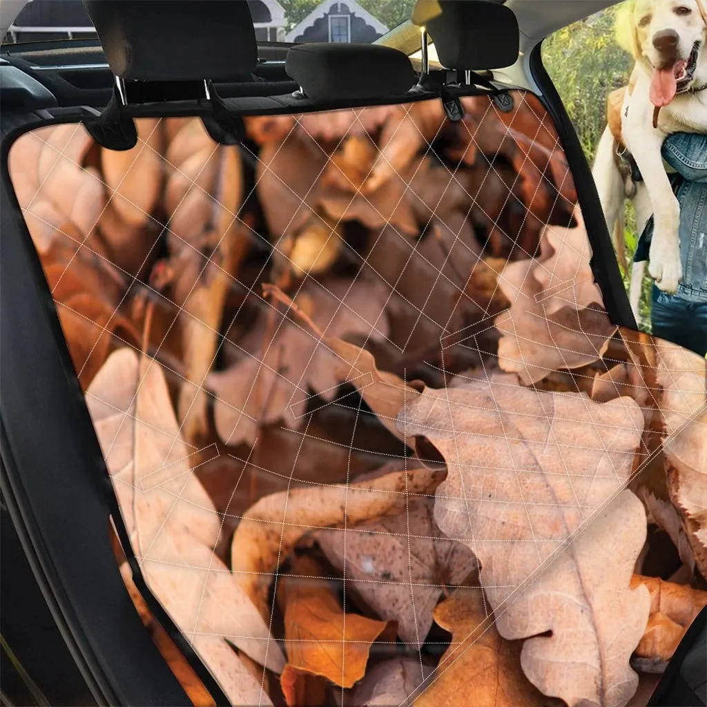 Autumn Oak Leaf Themed Design Car Back Seat Cover Dog Car Seat Covers - 8ea1a193db58 Autumn Oak Leaf Themed Design Car Back Seat Cover Dog Car Seat Covers - 8ea1a193db58