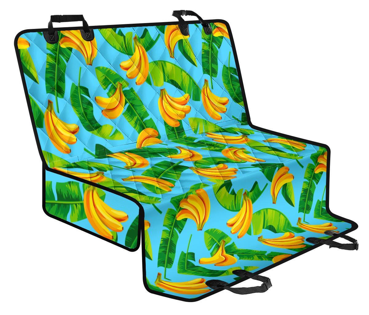 Banana Leaf Pattern Print Pet Car Back Seat Cover - 697b716b6c52 Banana Leaf Pattern Print Pet Car Back Seat Cover - 697b716b6c52