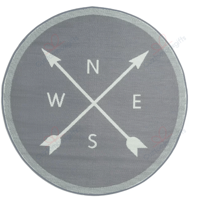 Bergen Gray Round Carpet Floor Rug Living Room Bedroom Decor Round Area Rug Carpet Bergen Gray Round Carpet Floor Rug Living Room Bedroom Decor Round Area Rug Carpet