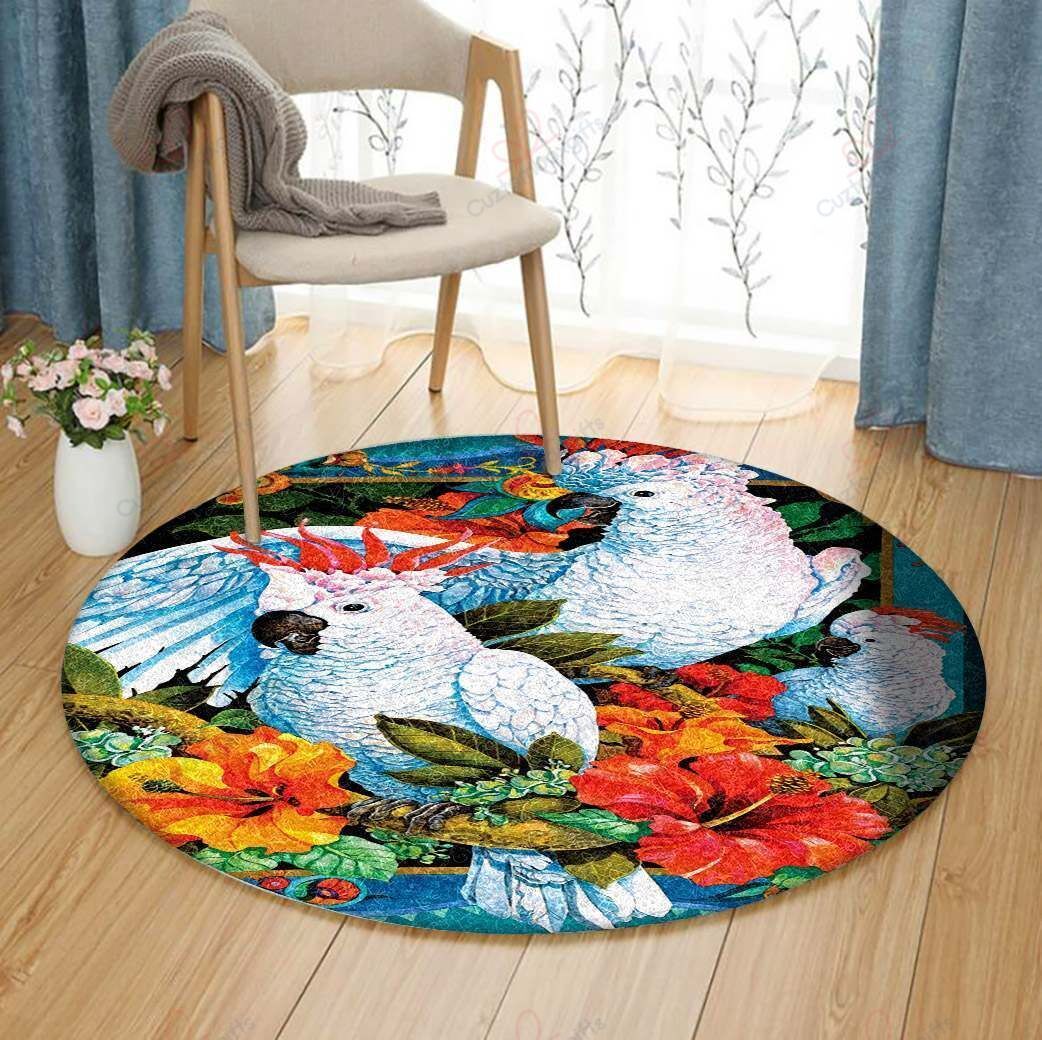 Bird Round Carpet Floor Rug Living Room Bedroom Decor Round Area Rug Carpet Bird Round Carpet Floor Rug Living Room Bedroom Decor Round Area Rug Carpet