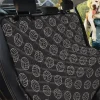 Black And White Volleyball Design Car Back Seat Cover Dog Car Seat Covers - 58b67d8b8239