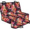 Blossom Peony Skull Pattern Print Pet Car Back Seat Cover - 718676ec9d4a