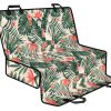 Blossom Tropical Leaves Pattern Print Pet Car Back Seat Cover - 4c7c0d8ccafe
