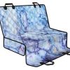 Blue Marble Print Pet Car Back Seat Cover - 51dc99fd5334