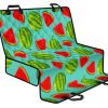 Blue Summer Watermelon Pattern Print Pet Car Back Seat Cover - ef84a90ac3e1