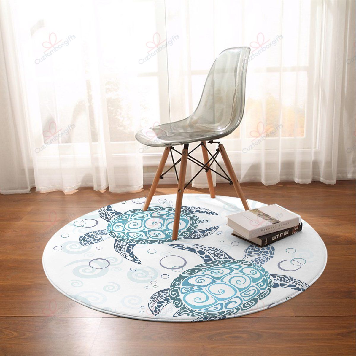 Blue Turtles Round Carpet Floor Rug Living Room Bedroom Decor Round Area Rug Carpet Blue Turtles Round Carpet Floor Rug Living Room Bedroom Decor Round Area Rug Carpet