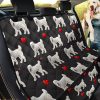 Central Asian Shepherd Dog Patterns Design Car Back Seat Cover Dog Car Seat Covers - ecac8191322e