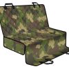 Classic Green Camouflage Print Pet Car Back Seat Cover - f9c2fb0b718d