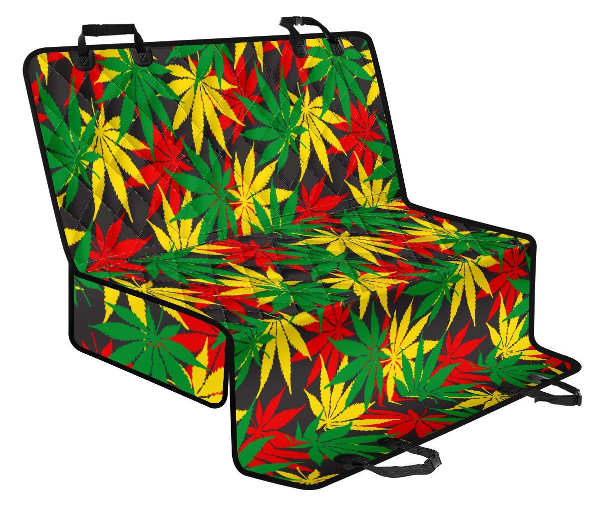 Classic Hemp Leaves Reggae Pattern Print Pet Car Back Seat Cover - 6ae785ff8a93 Classic Hemp Leaves Reggae Pattern Print Pet Car Back Seat Cover - 6ae785ff8a93