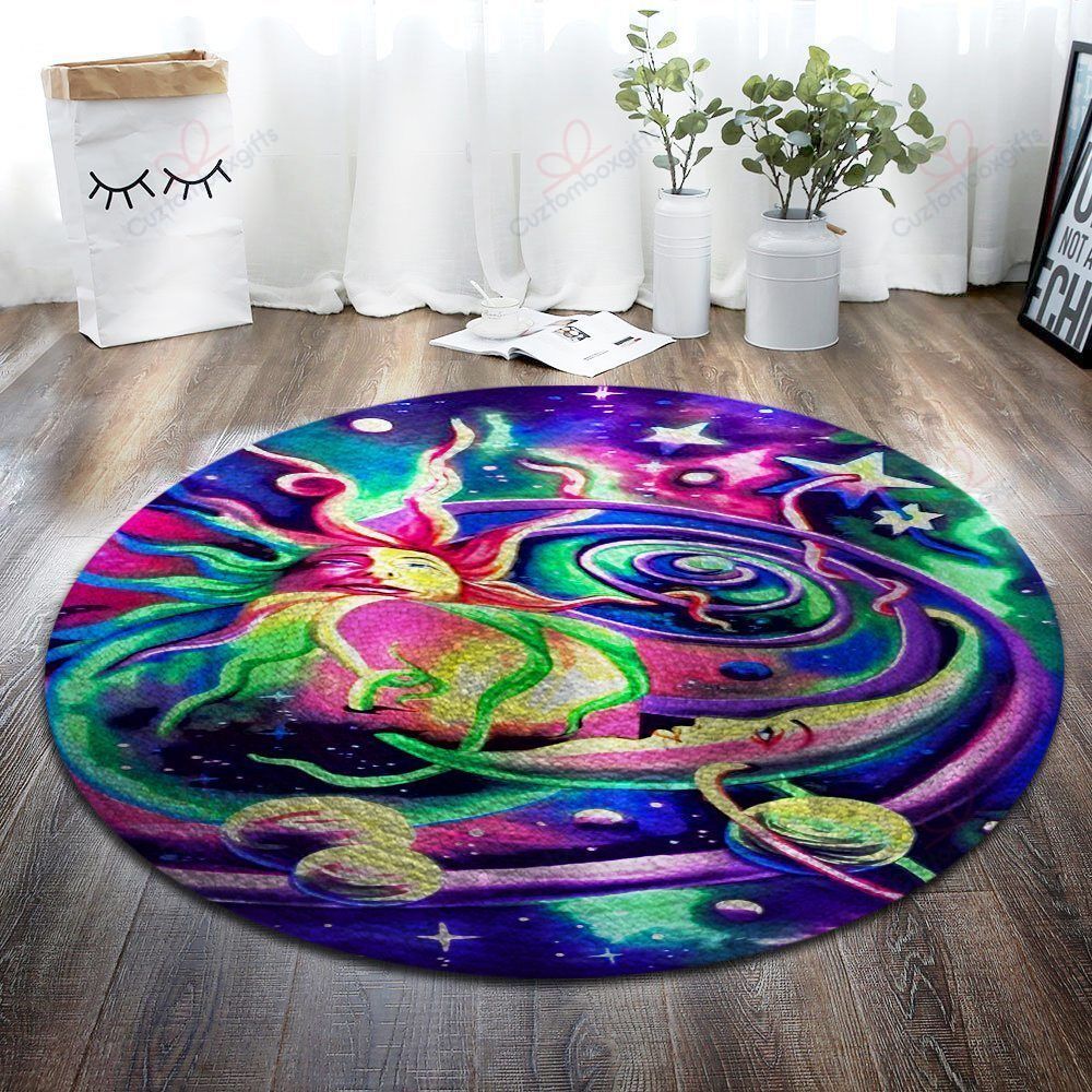 Color Universe Round Carpet Floor Rug Living Room Bedroom Decor Round Area Rug Carpet Color Universe Round Carpet Floor Rug Living Room Bedroom Decor Round Area Rug Carpet