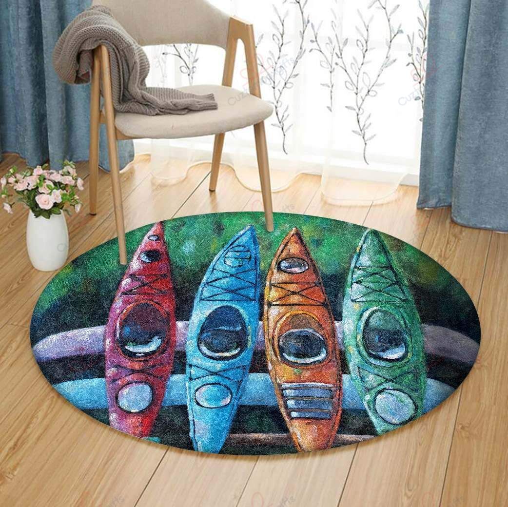 Colorful Boat Round Carpet Floor Rug Living Room Bedroom Decor Round Area Rug Carpet Colorful Boat Round Carpet Floor Rug Living Room Bedroom Decor Round Area Rug Carpet