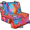 Colorful Circle Mandala Print Pet Car Back Seat Cover - f0387f1917de