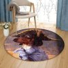 Dachshunds Round Carpet Floor Rug Living Room Bedroom Decor Round Area Rug Carpet