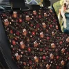 Dark Forest Cute Owl And Floral Car Back Seat Cover Dog Car Seat Covers - 65134af2502e