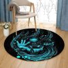 Diving Round Carpet Floor Rug Living Room Bedroom Decor Round Area Rug Carpet