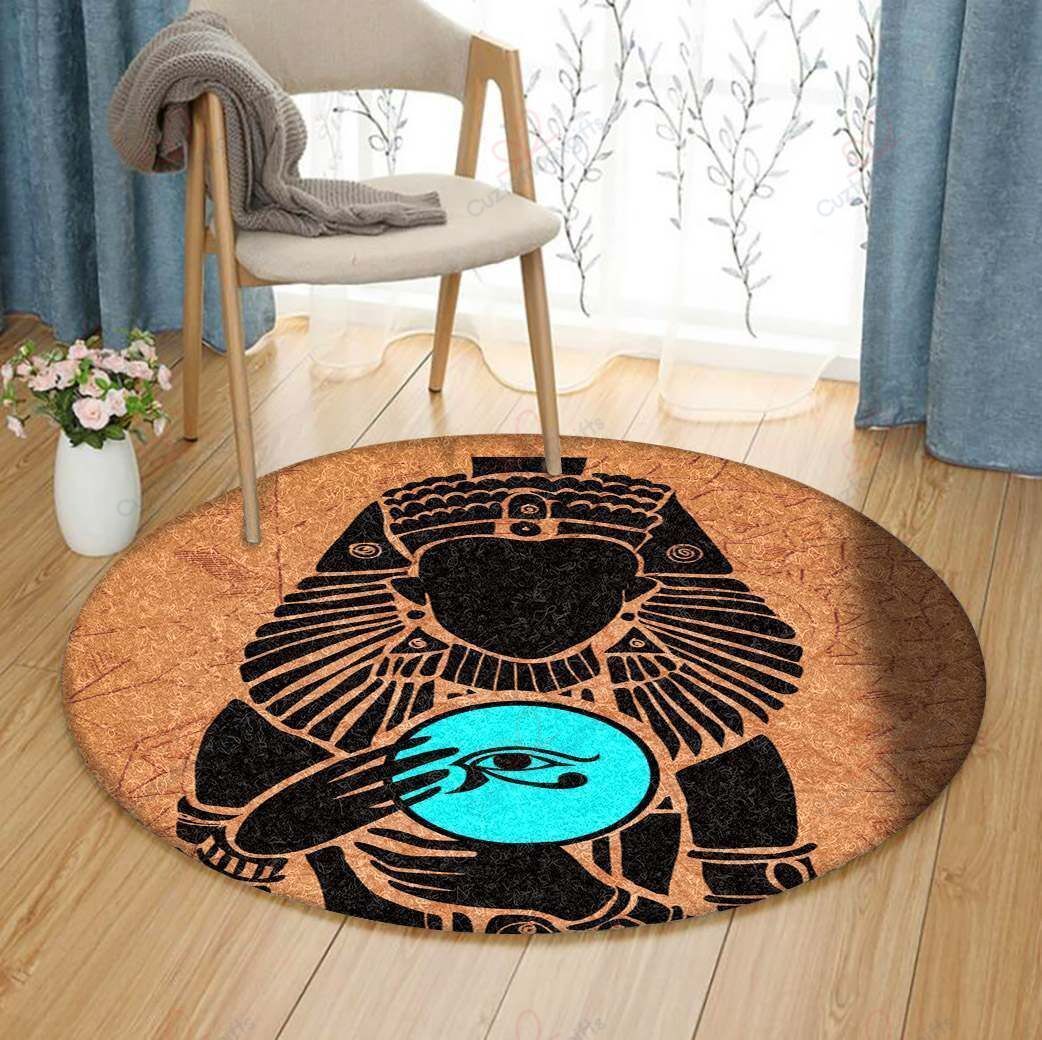 Egypt Round Carpet Floor Rug Living Room Bedroom Decor Round Area Rug Carpet Egypt Round Carpet Floor Rug Living Room Bedroom Decor Round Area Rug Carpet