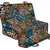 Ethnic Aztec Geometric Pattern Print Pet Car Back Seat Cover - 8cdaef653e0c