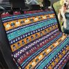 Ethnic Pattern Car Back Seat Cover Dog Car Seat Covers - c7b937e37044