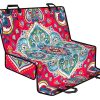 Floral Paisley Mandala Print Pet Car Back Seat Cover - 5bba2eb75788