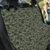 Forest Green Digital Camo Pattern Print Car Back Seat Cover Dog Car Seat Covers - 5894d1c0620f