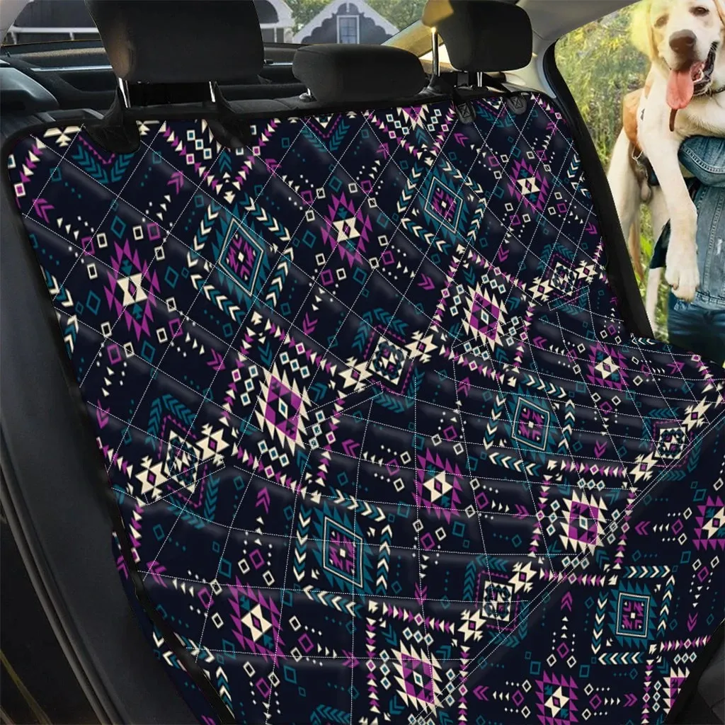 Geometric Ethnic Navajo Pattern Print Car Back Seat Cover Dog Car Seat Covers - 86861b58bf2b Geometric Ethnic Navajo Pattern Print Car Back Seat Cover Dog Car Seat Covers - 86861b58bf2b