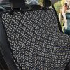 Geometric Floral Print Pattern Print Car Back Seat Cover Dog Car Seat Covers - 75692f4694ff