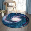 Goddess Of Fire Poetry And Healing Round Carpet Floor Rug Living Room Bedroom Decor Round Area Rug Carpet