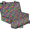 Hot Purple Pineapple Pattern Print Pet Car Back Seat Cover - 1e2b5822511d